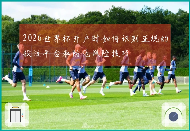 2026世界杯开户时如何识别正规的投注平台和防范风险技巧