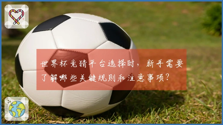 世界杯竞猜平台选择时，新手需要了解哪些关键规则和注意事项？